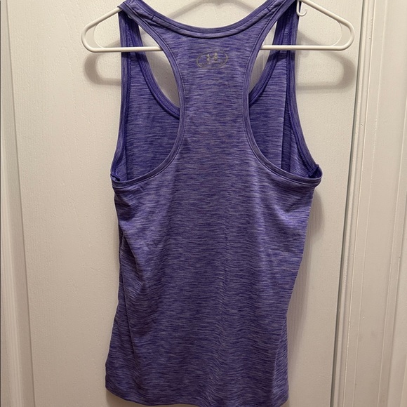 Under Armour Women's Heat Gear Purple Tank Top - Picture 4 of 5